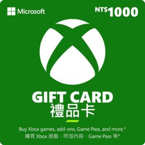 Xbox $1000 數位點數卡